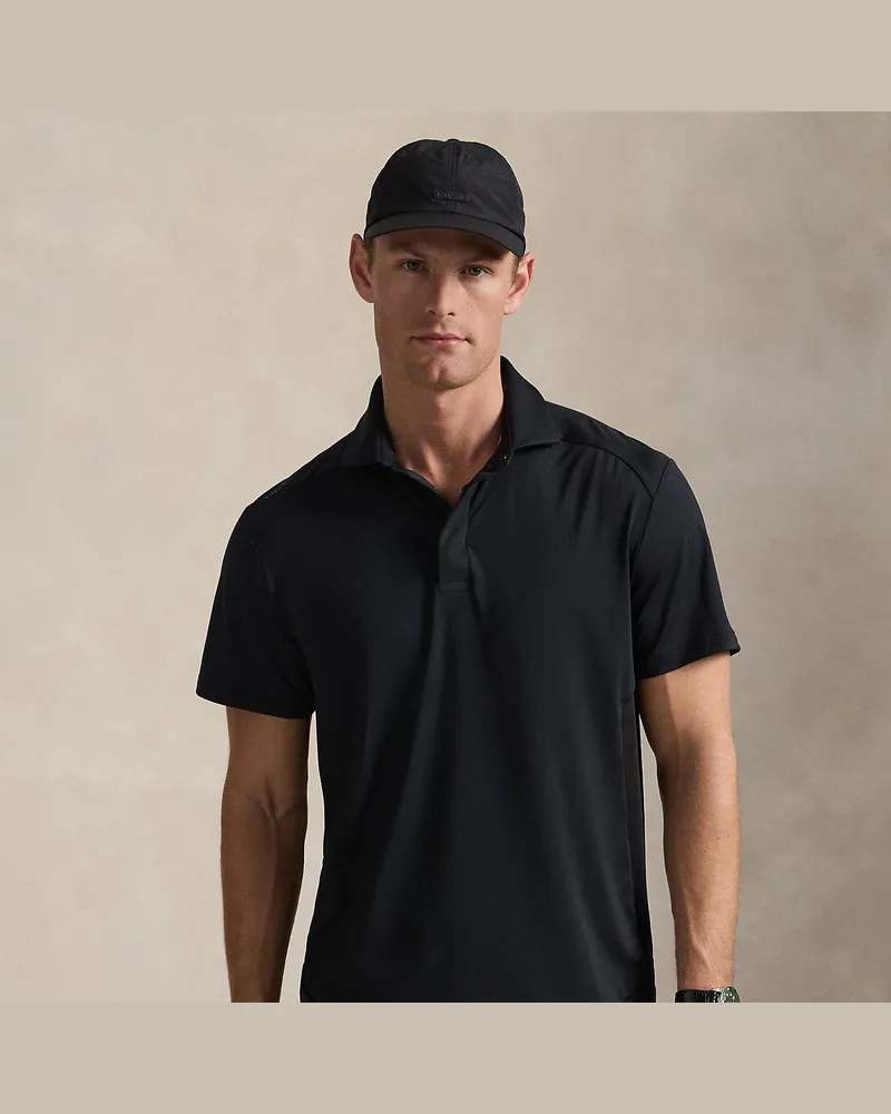 Ralph Lauren Tailored-Fit Performance-Poloshirt Black
