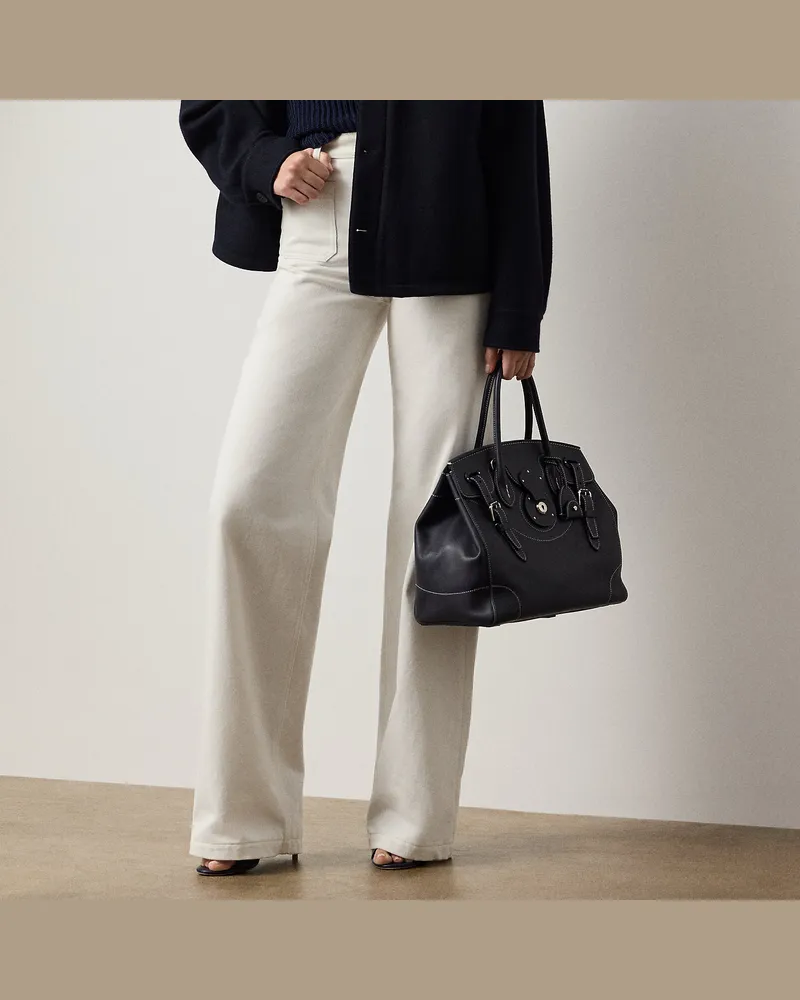 Ralph Lauren Jeans Dylon mit ausgestelltem Bein White