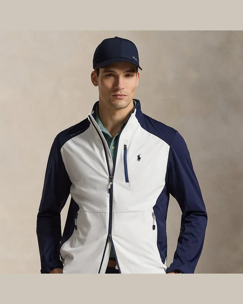 Ralph Lauren Verstaubare Jacke in Color-Block-Optik White