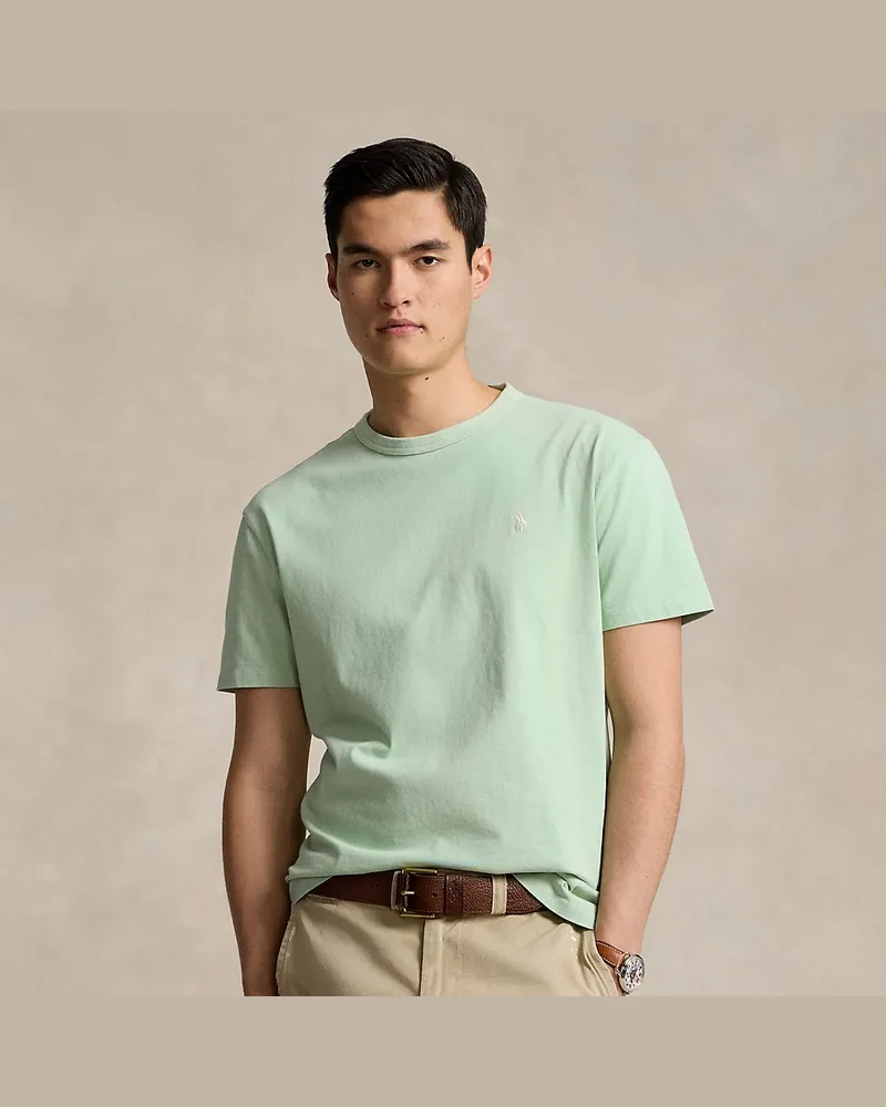 Ralph Lauren Classic-Fit Rundhals-T-Shirt aus Jersey Green