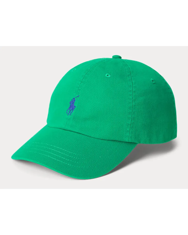 Ralph Lauren Baseballkappe aus Baumwollchino Green