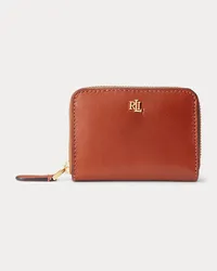 Ralph Lauren Brieftasche aus Leder Tan