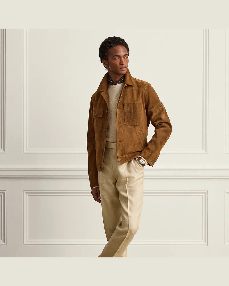 Ralph Lauren Twill-Anzughose Gregory Tan