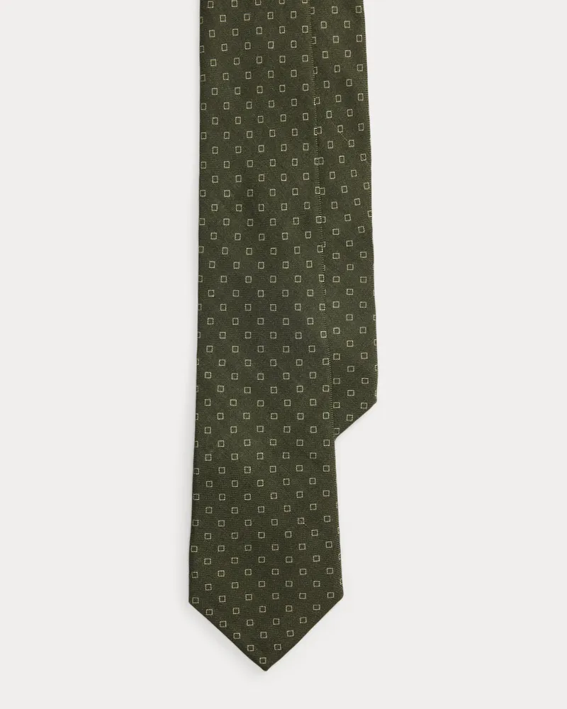 Ralph Lauren Krawatte aus Kaschmir und Seide Green