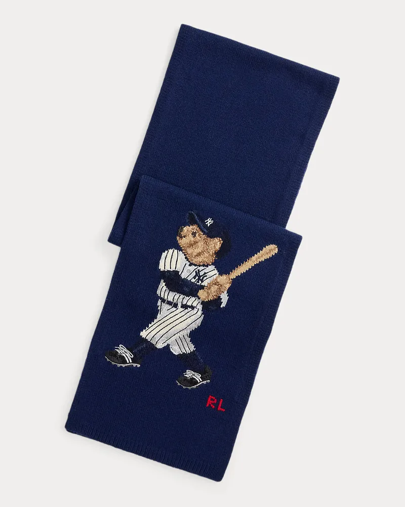 Ralph Lauren Schal Polo  Ralph Lauren Lauren Yankees Bear Blue
