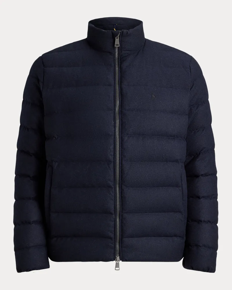 Ralph Lauren Große Größen - Die Fischgrat-Daunenjacke Colden Blue