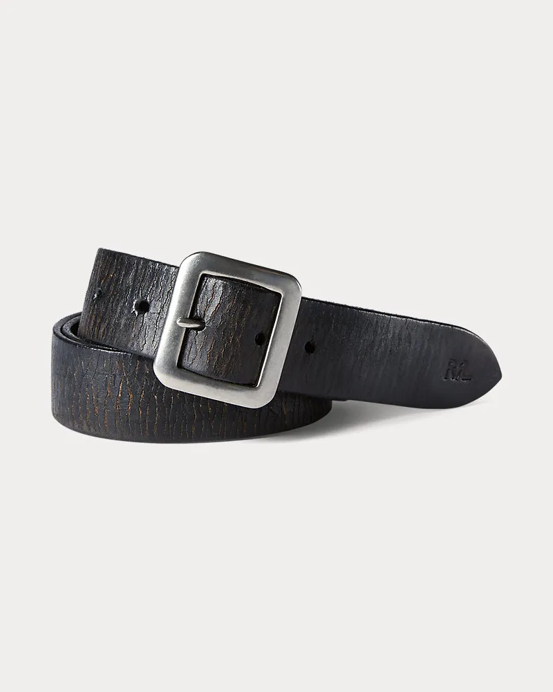 Ralph Lauren Gürtel aus handpoliertem Leder Black