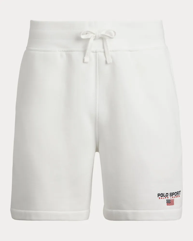 Ralph Lauren Relaxed-Fit Shorts Polo Sport White