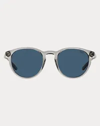 Ralph Lauren Klassische Panto-Sonnenbrille Grey