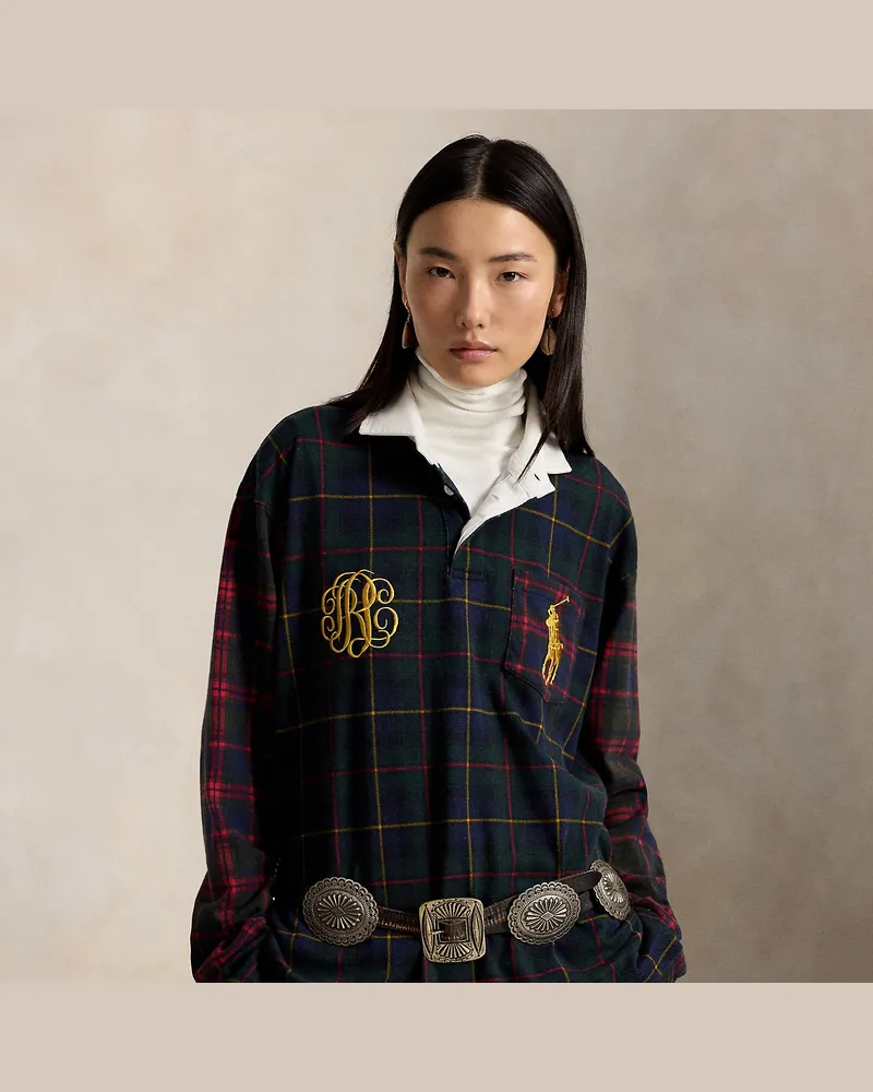 Ralph Lauren Kariertes Rugbyhemd aus Baumwolle Multi