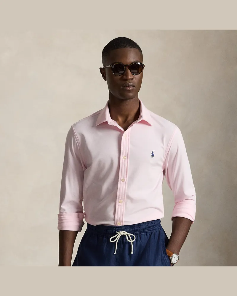 Ralph Lauren Stretch-Oxfordhemd Pink