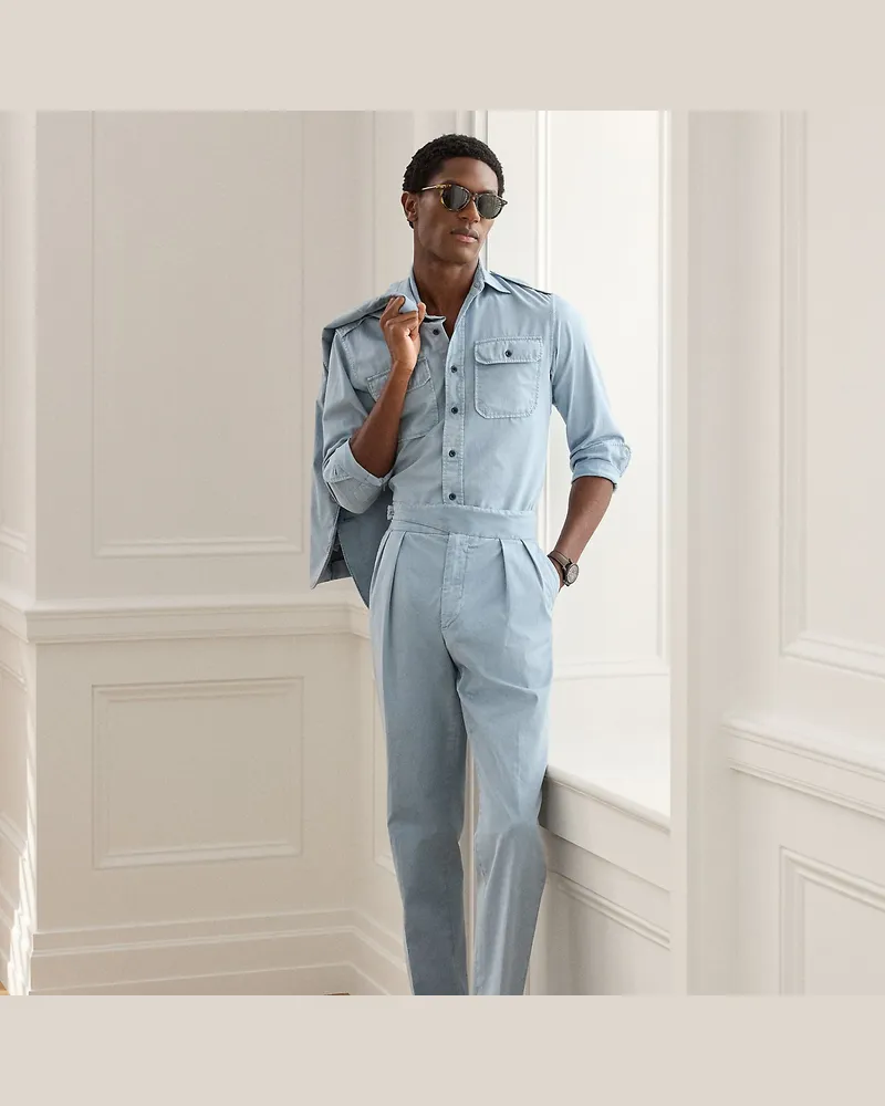 Ralph Lauren Handgeschneiderte Chinohose Blue