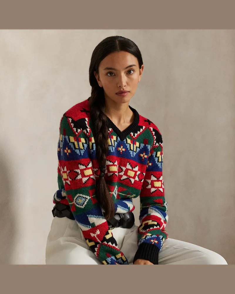 Ralph Lauren Pullover PRL x TÓPA Valley Trails Black