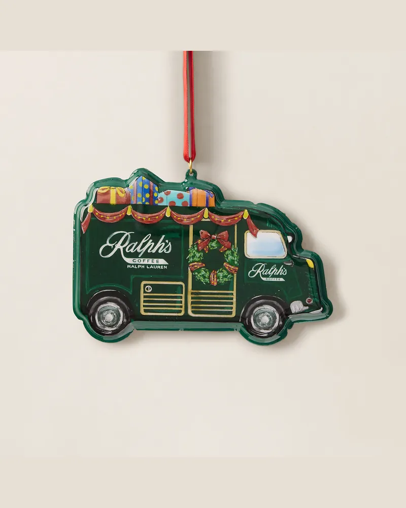 Ralph Lauren Home Ornament  Ralph Lauren’s Coffee mit Truck Green