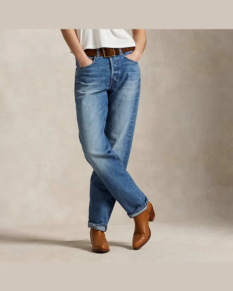 Ralph Lauren Relaxed-Straight Jeans Blue