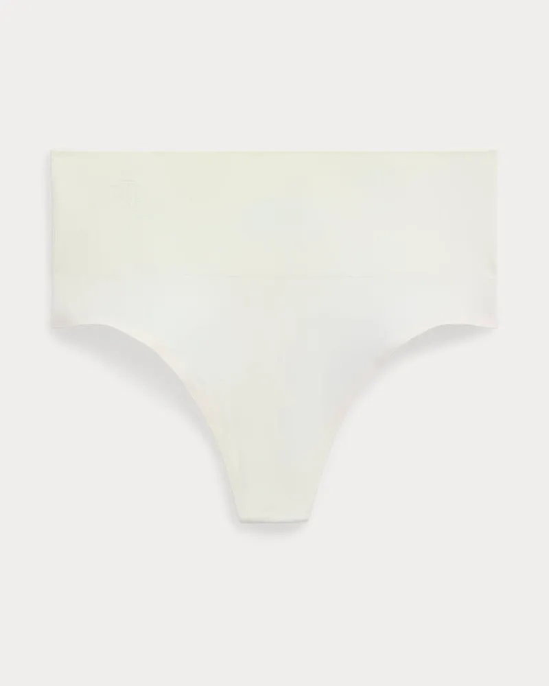 Ralph Lauren Tanga mit hoher Leibhöhe White