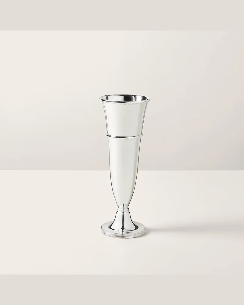 Ralph Lauren Home Vase Brittingham Silver