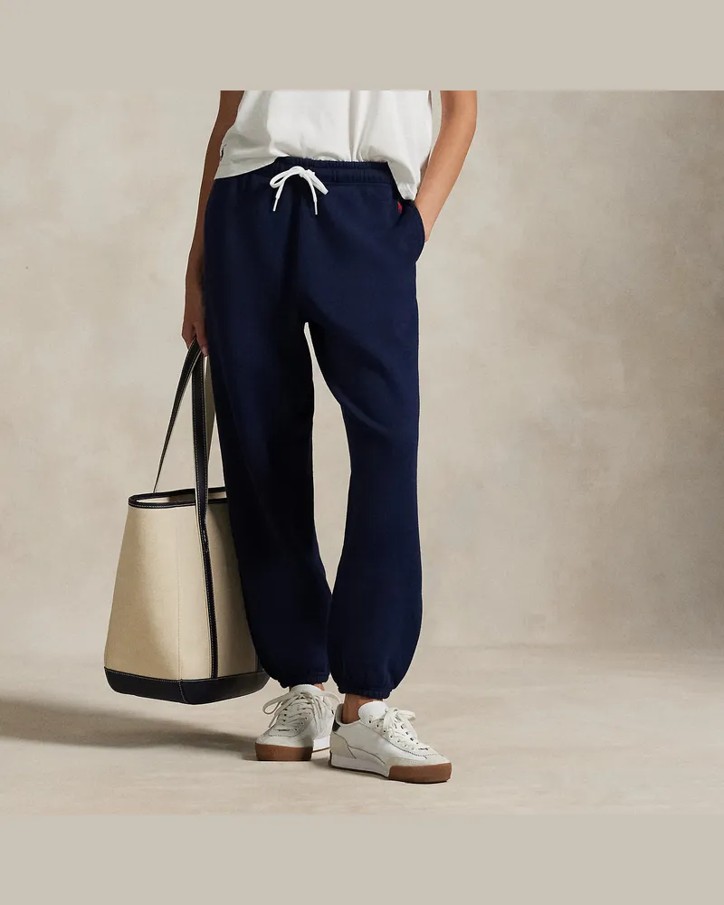 Ralph Lauren Fleece-Jogginghose mit Tunnelzug Blue