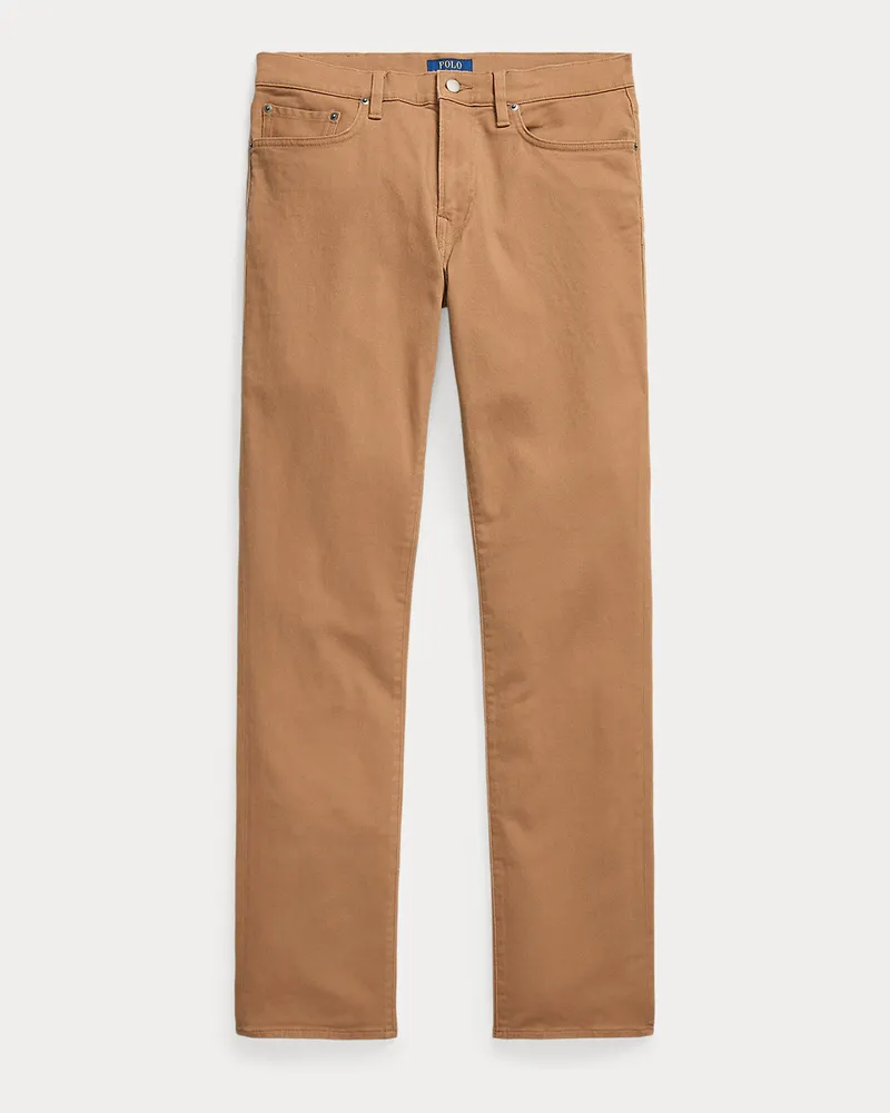 Ralph Lauren Slim-Straight-Fit Stretchhose Varick Tan