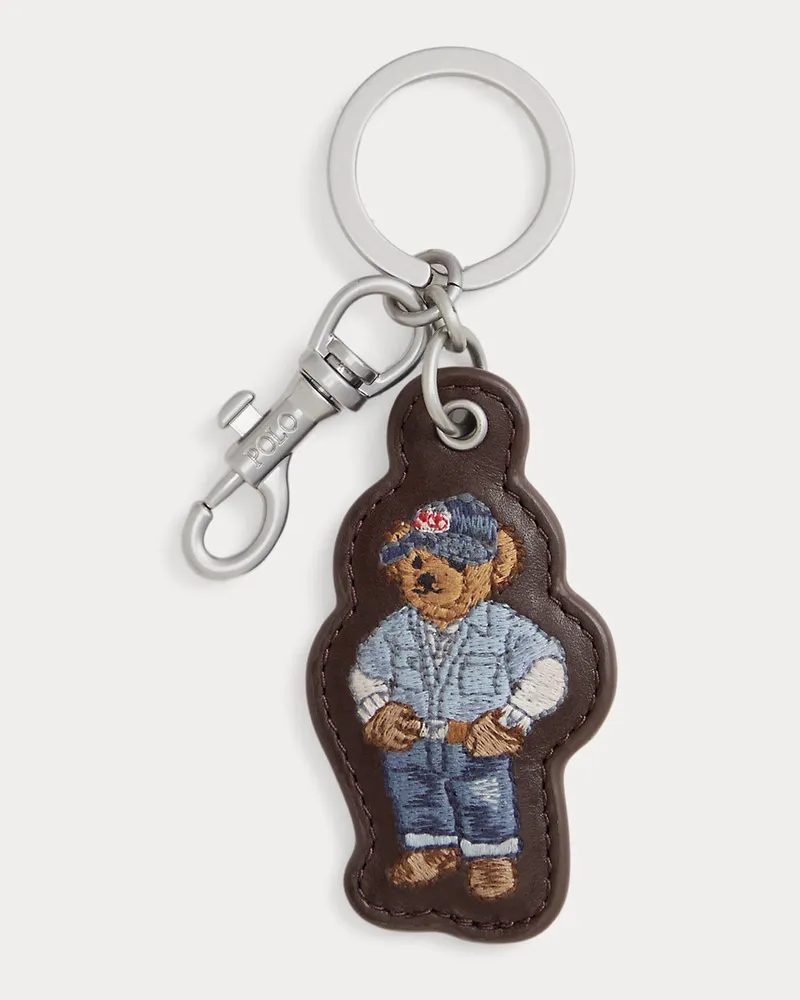 Ralph Lauren Schlüsselanhänger mit Polo Bear Brown