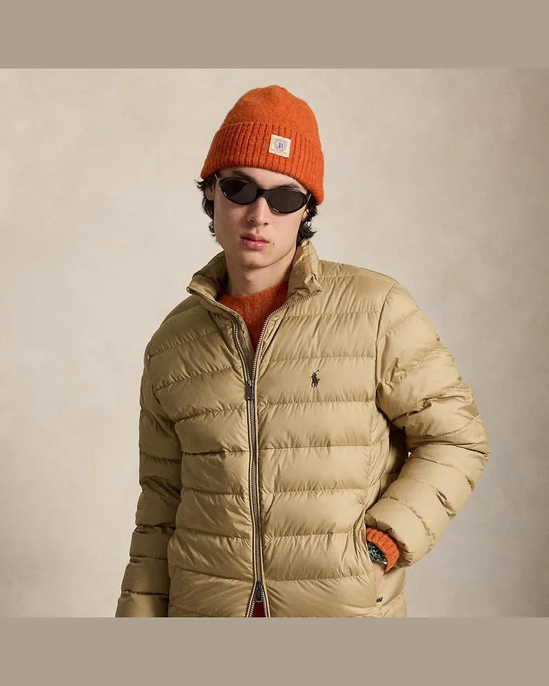 Ralph Lauren Die verstaubare Daunenjacke Colden Tan