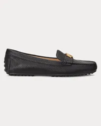 Ralph Lauren Loafer Barnsbury aus Narbenleder Black