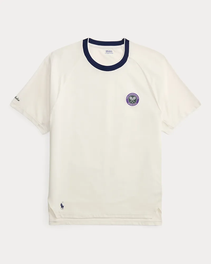 Ralph Lauren Performance-T-Shirt Wimbledon White