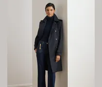 Kurzgrößen - Zweireihiger Trenchcoat mit Baumwolle