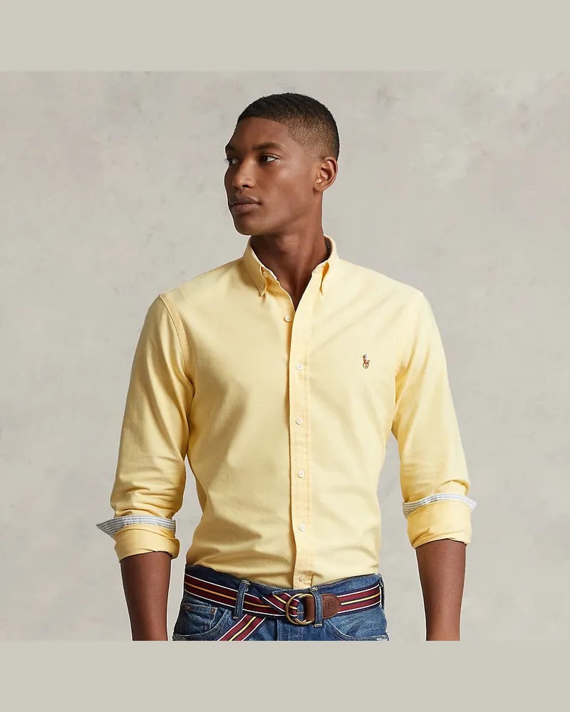 Ralph Lauren Das legendäre Oxfordhemd Yellow