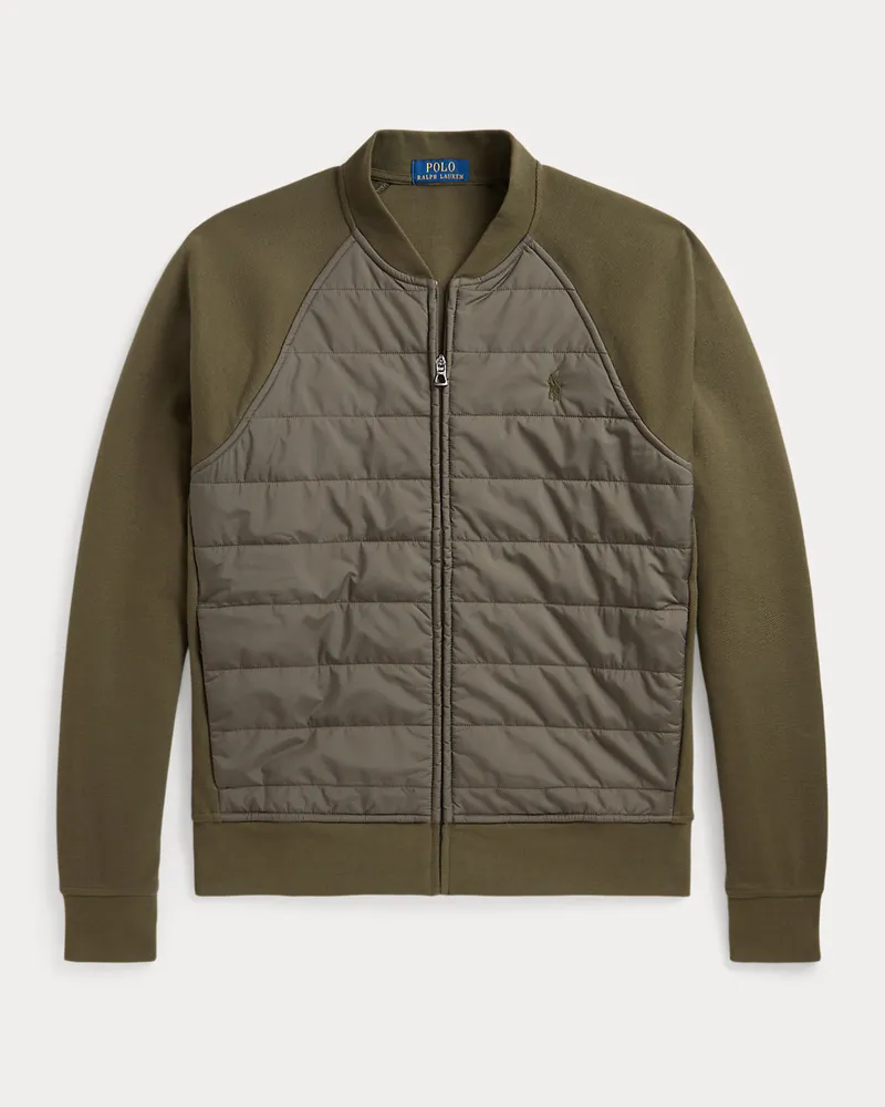 Ralph Lauren Hybrid-Baseballjacke Green