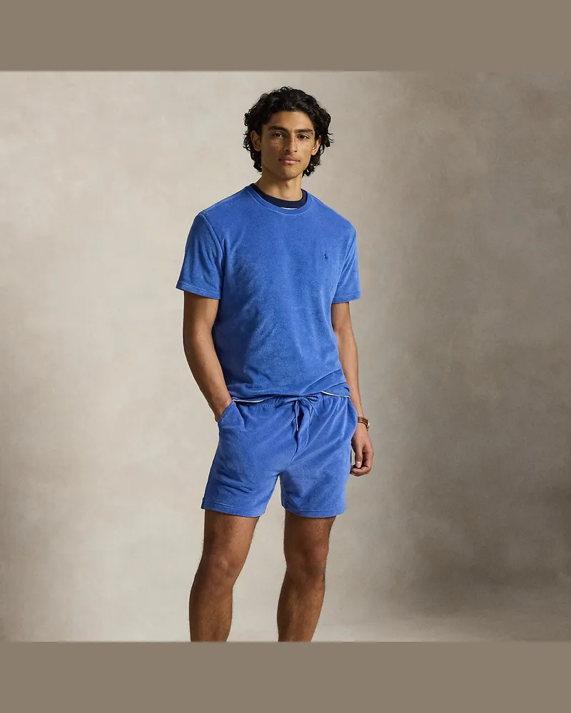 Ralph Lauren Frottee-Shorts mit Tunnelzug Blue