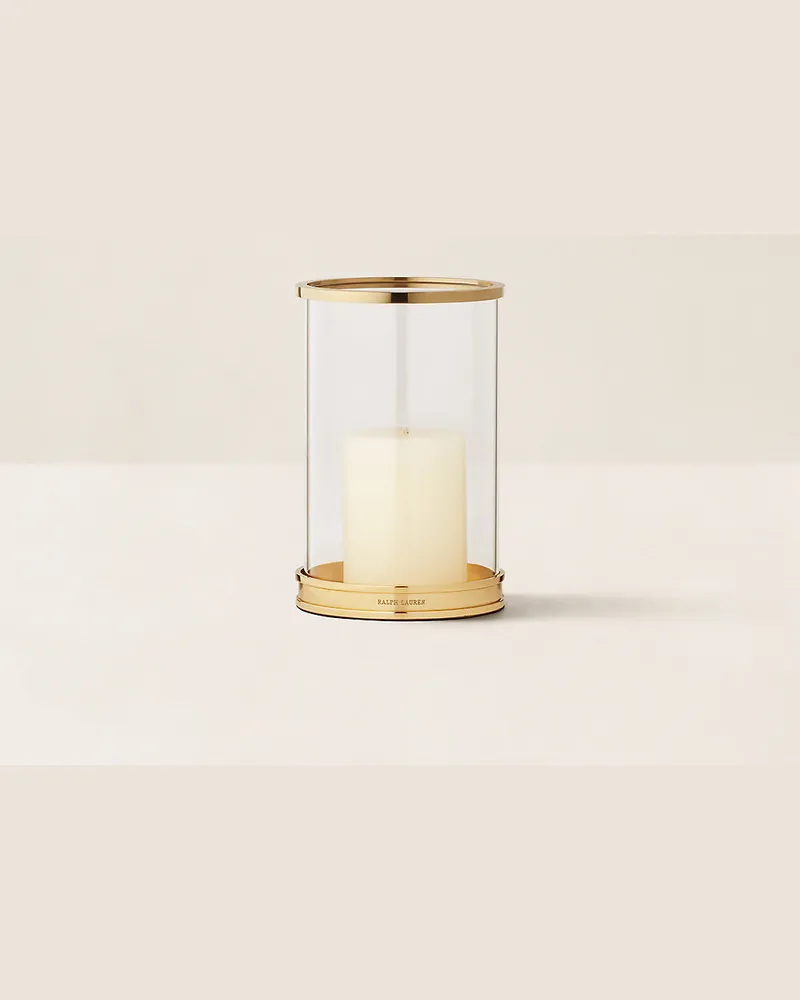 Ralph Lauren Home Modernes Mini-Windlicht Gold