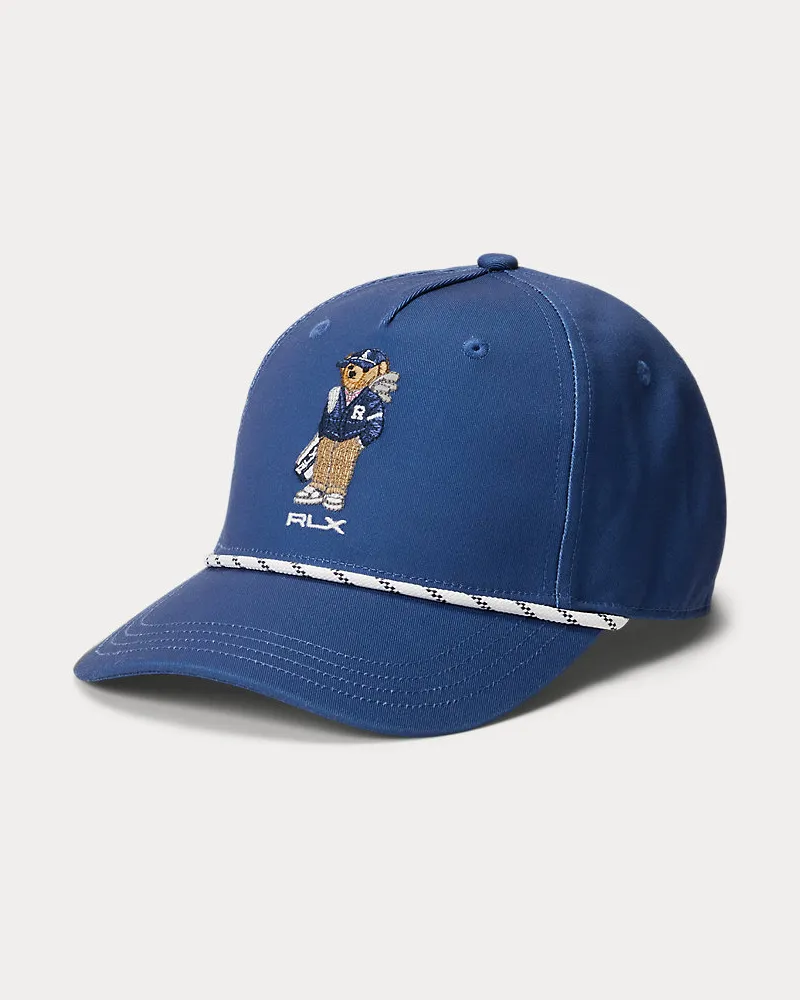 Ralph Lauren Sportkappe mit Polo Bear Blue
