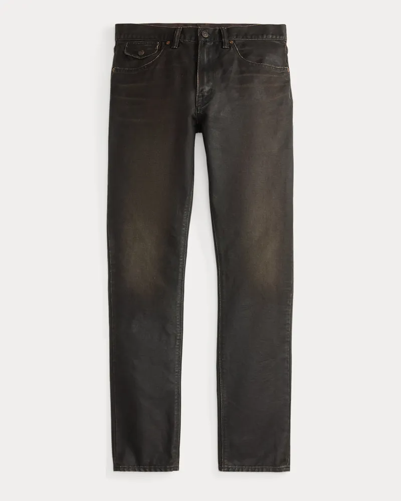 Ralph Lauren High-Slim-Fit Jeans in Schwarz Black