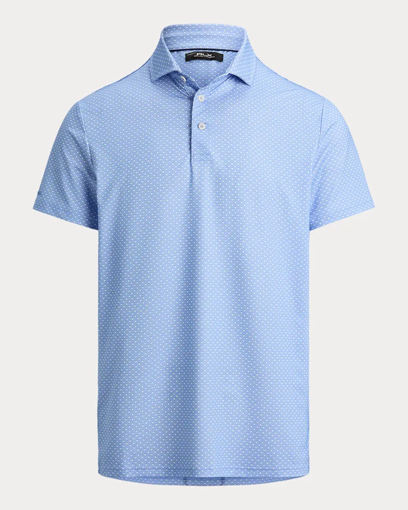 Ralph Lauren Tailored-Fit Performance-Poloshirt Blue