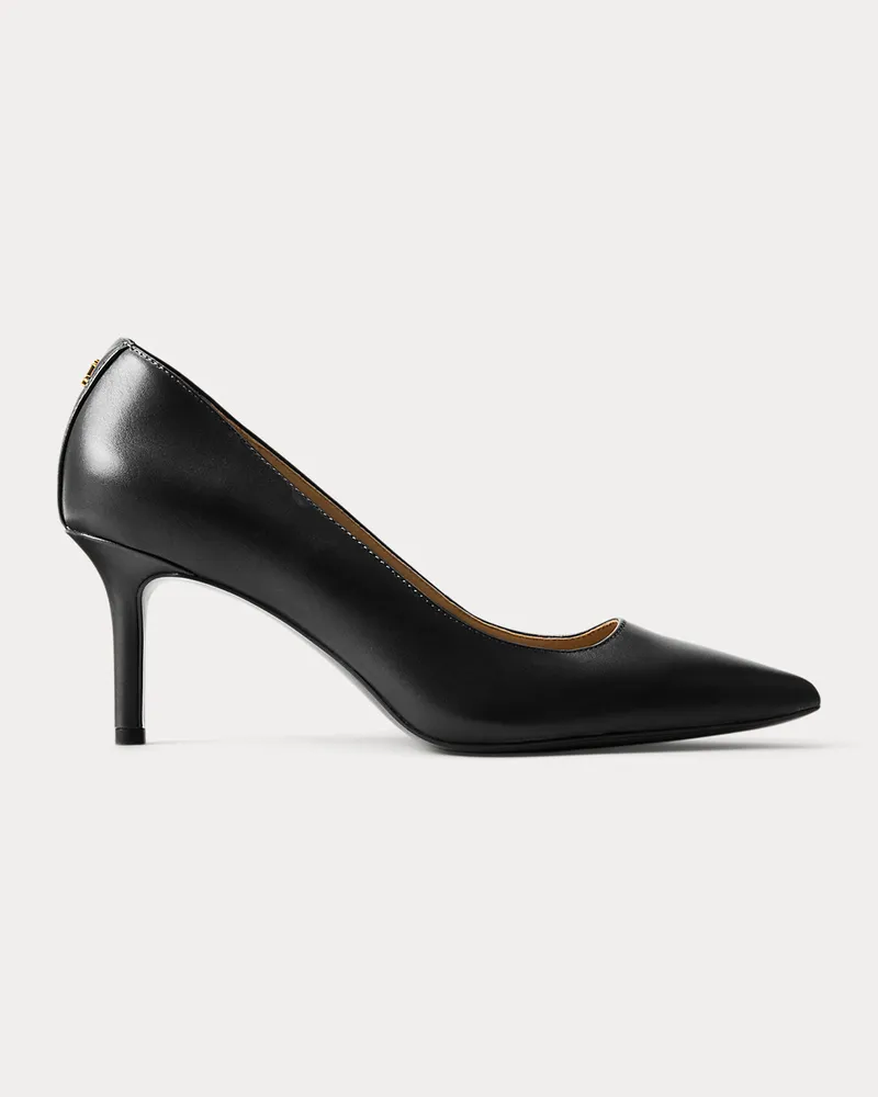 Ralph Lauren Lederpumps Lanette Black