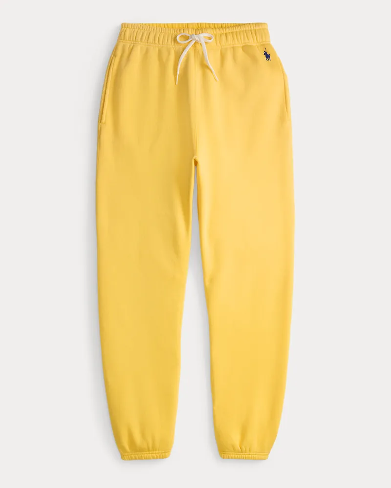 Ralph Lauren Fleece-Jogginghose mit Tunnelzug Yellow