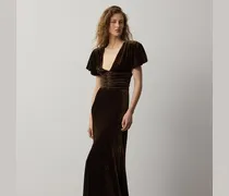 Abendkleid Charisse aus Changeant-Samt