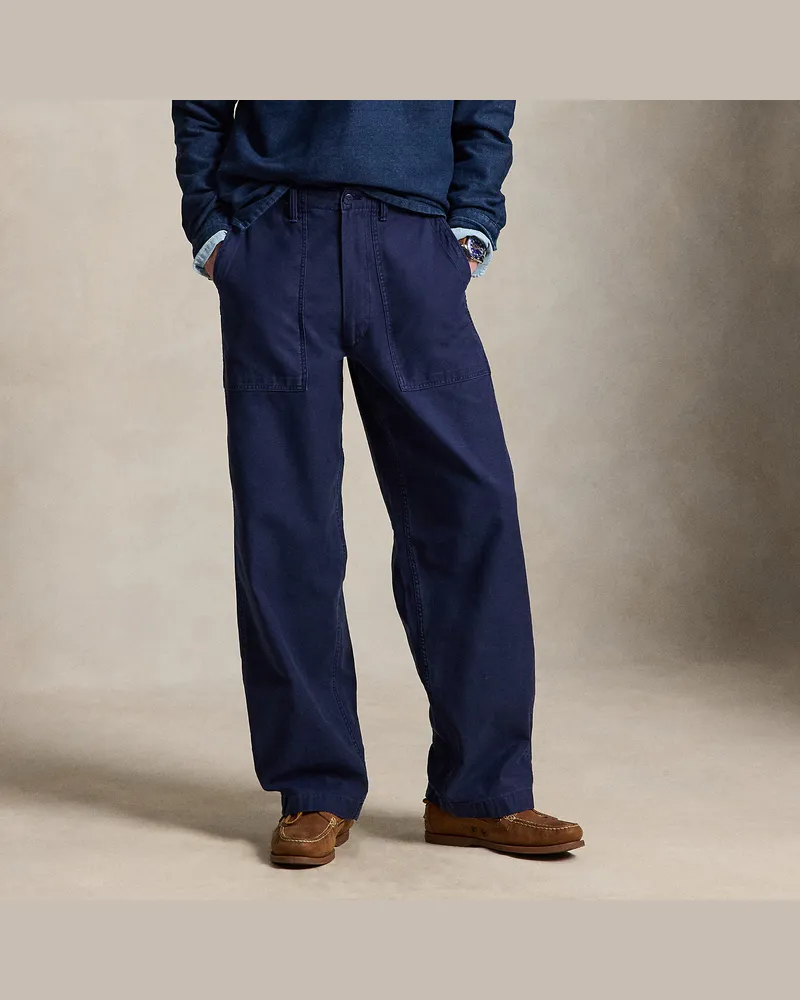Ralph Lauren Relaxed-Fit Utility-Hose aus Atlas Blue