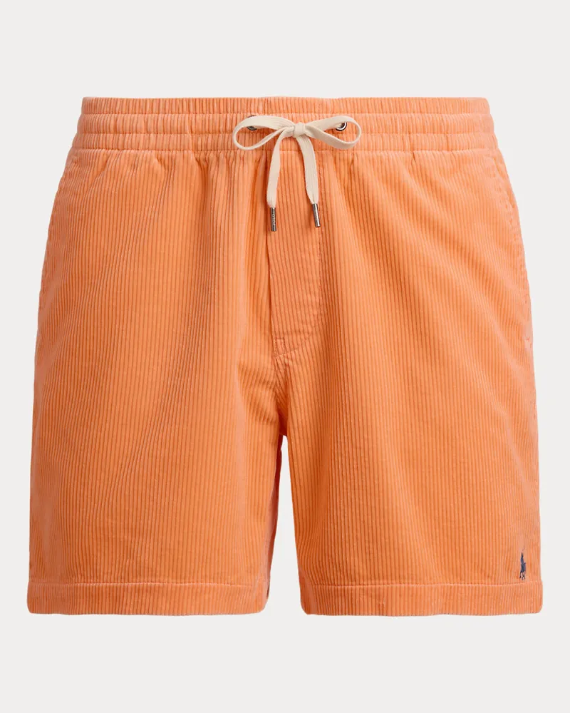 Ralph Lauren Shorts Polo Prepster aus Kordsamt Orange