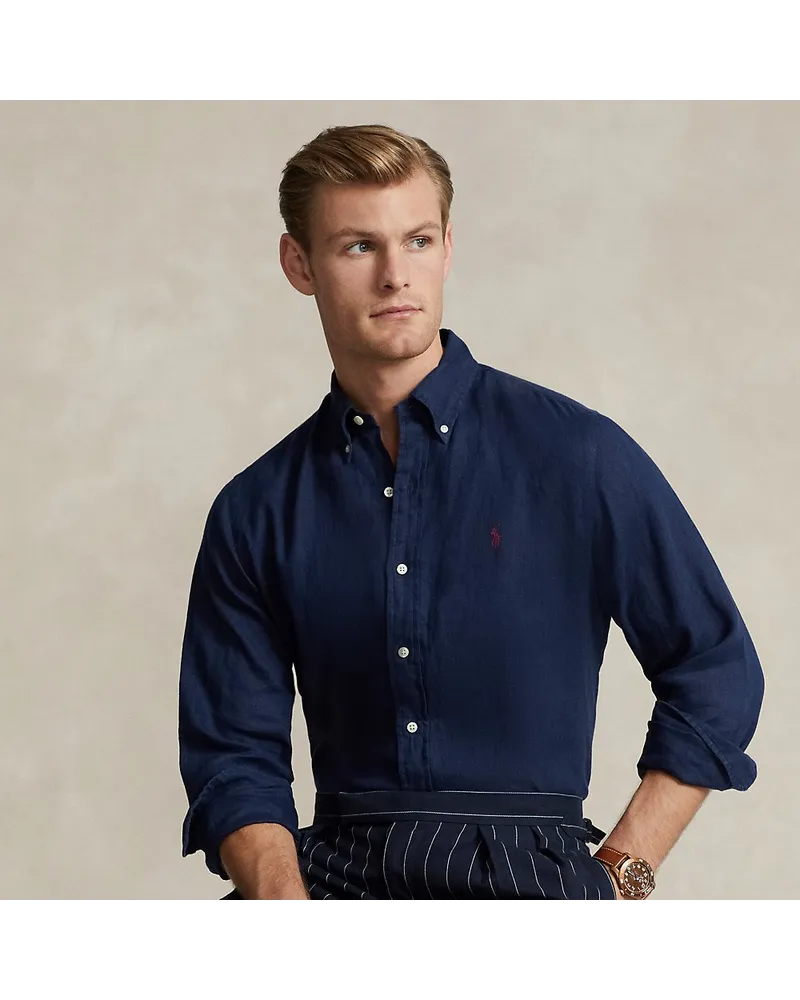 Ralph Lauren Custom-Fit Leinenhemd Multi