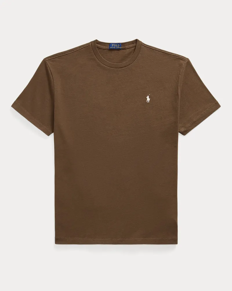 Ralph Lauren Classic-Fit T-Shirt aus Jersey Brown