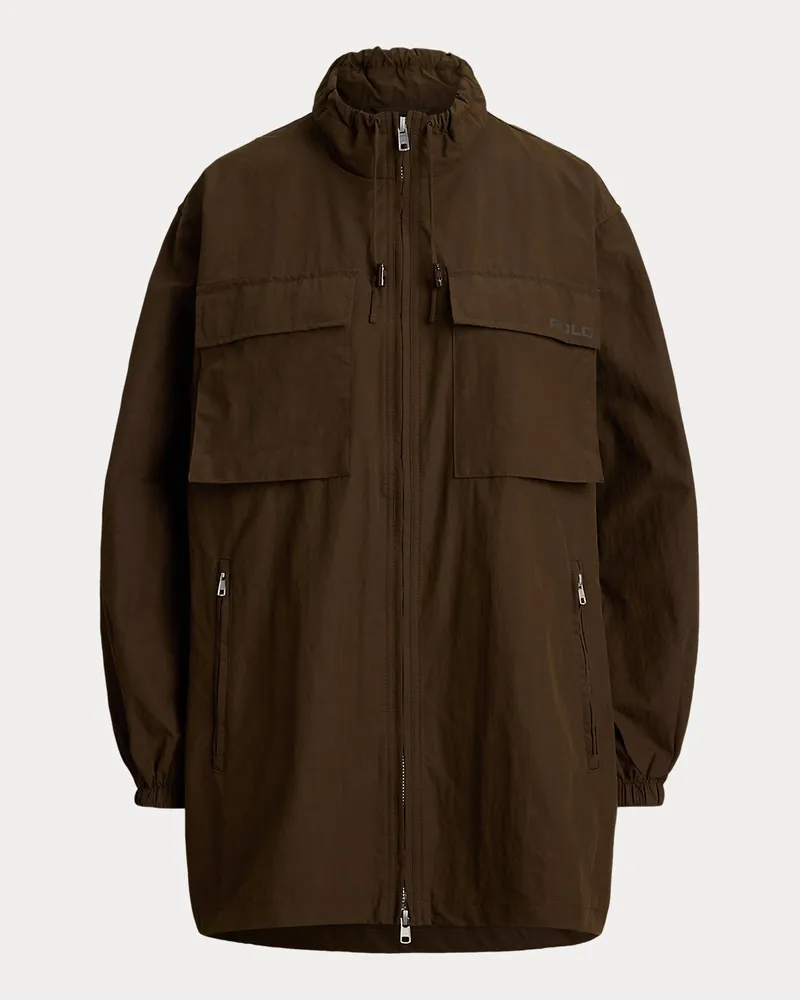 Ralph Lauren Oversize-Fit Utility-Windjacke Brown