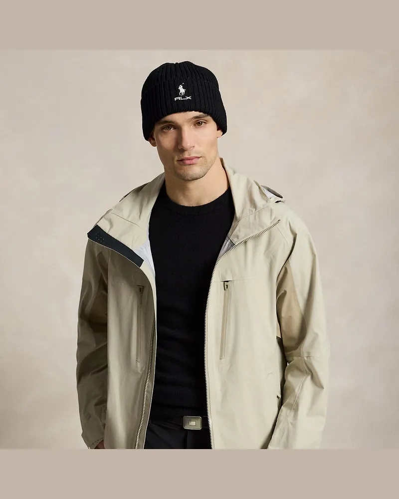 Ralph Lauren Regenjacke mit Kapuze Cream
