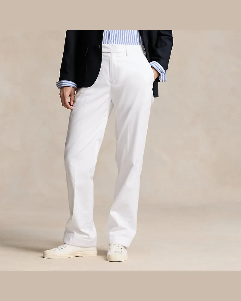 Ralph Lauren Schiedsrichter-Hose Wimbledon White