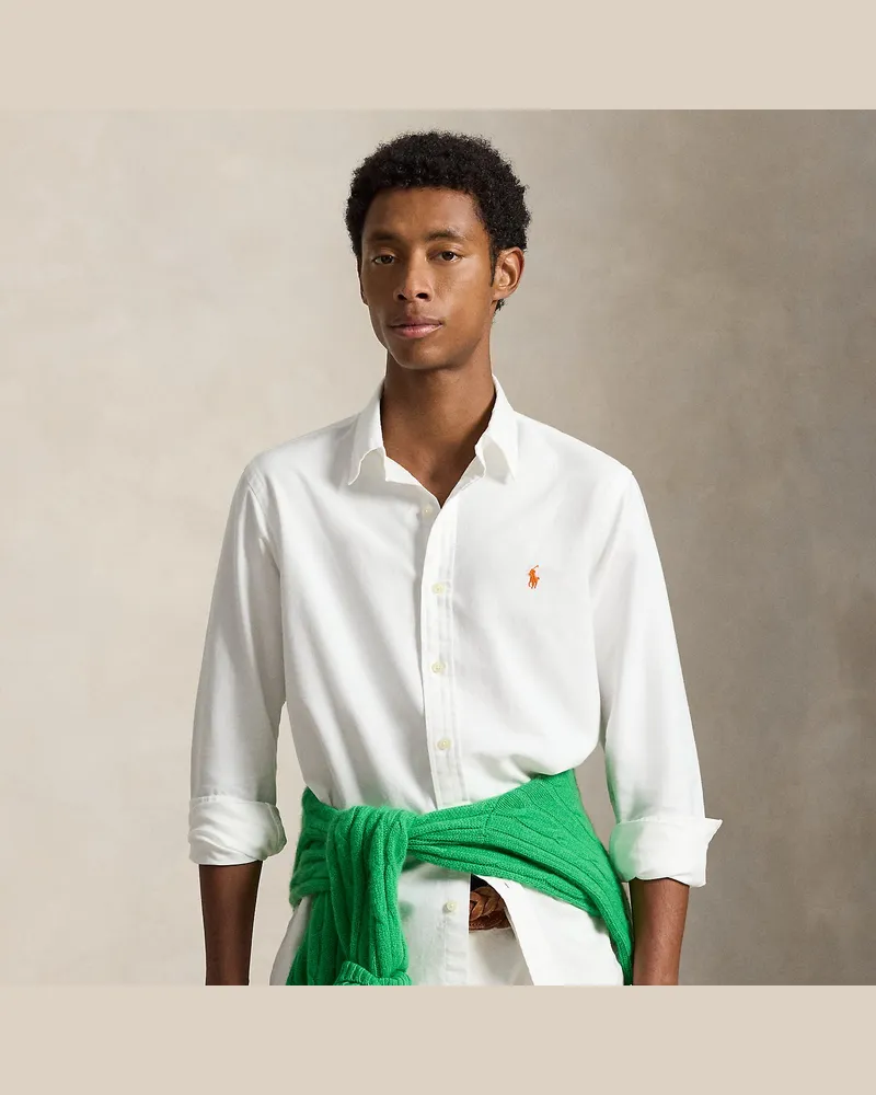 Ralph Lauren Classic-Fit Oxfordhemd White