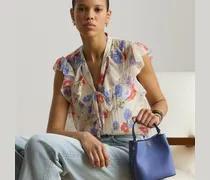 Kleine Schraffurleder-Beuteltasche Reese