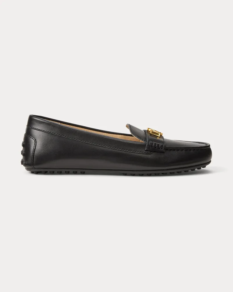 Ralph Lauren Loafer Barnsbury aus Leder Black
