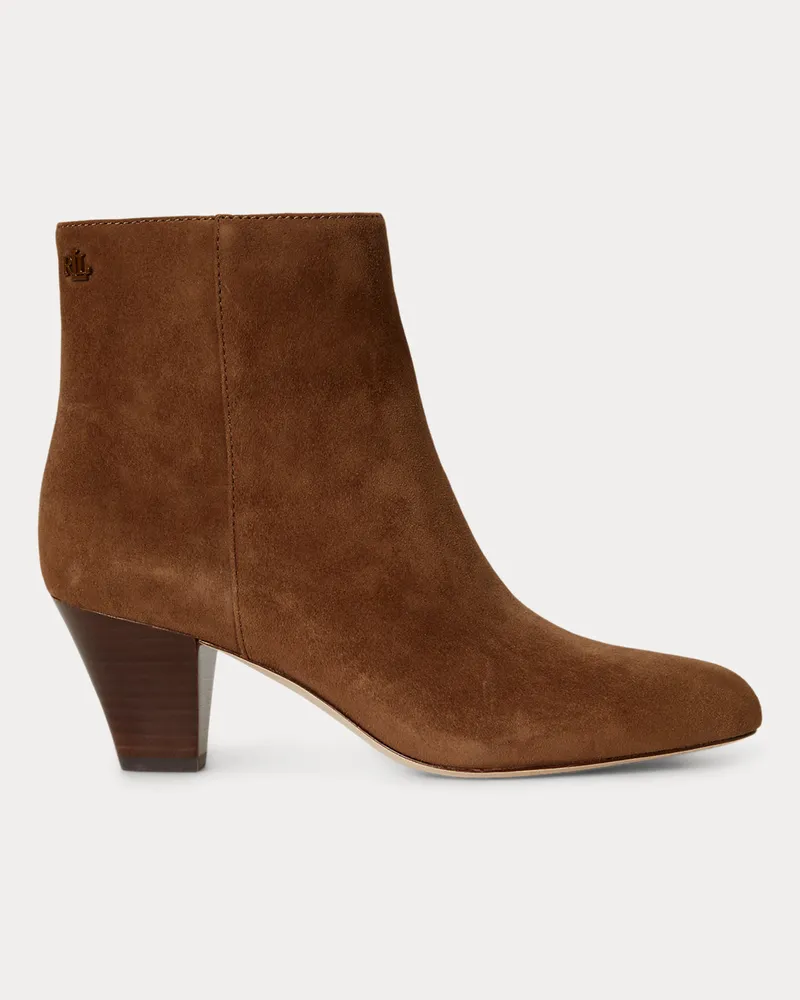 Ralph Lauren Stiefelette Emersyn aus Wildleder Brown