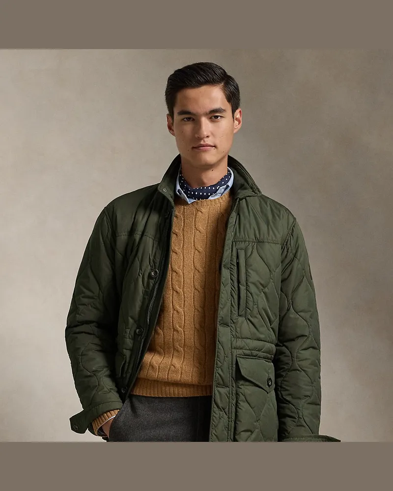 Ralph Lauren Utility-Steppjacke Green